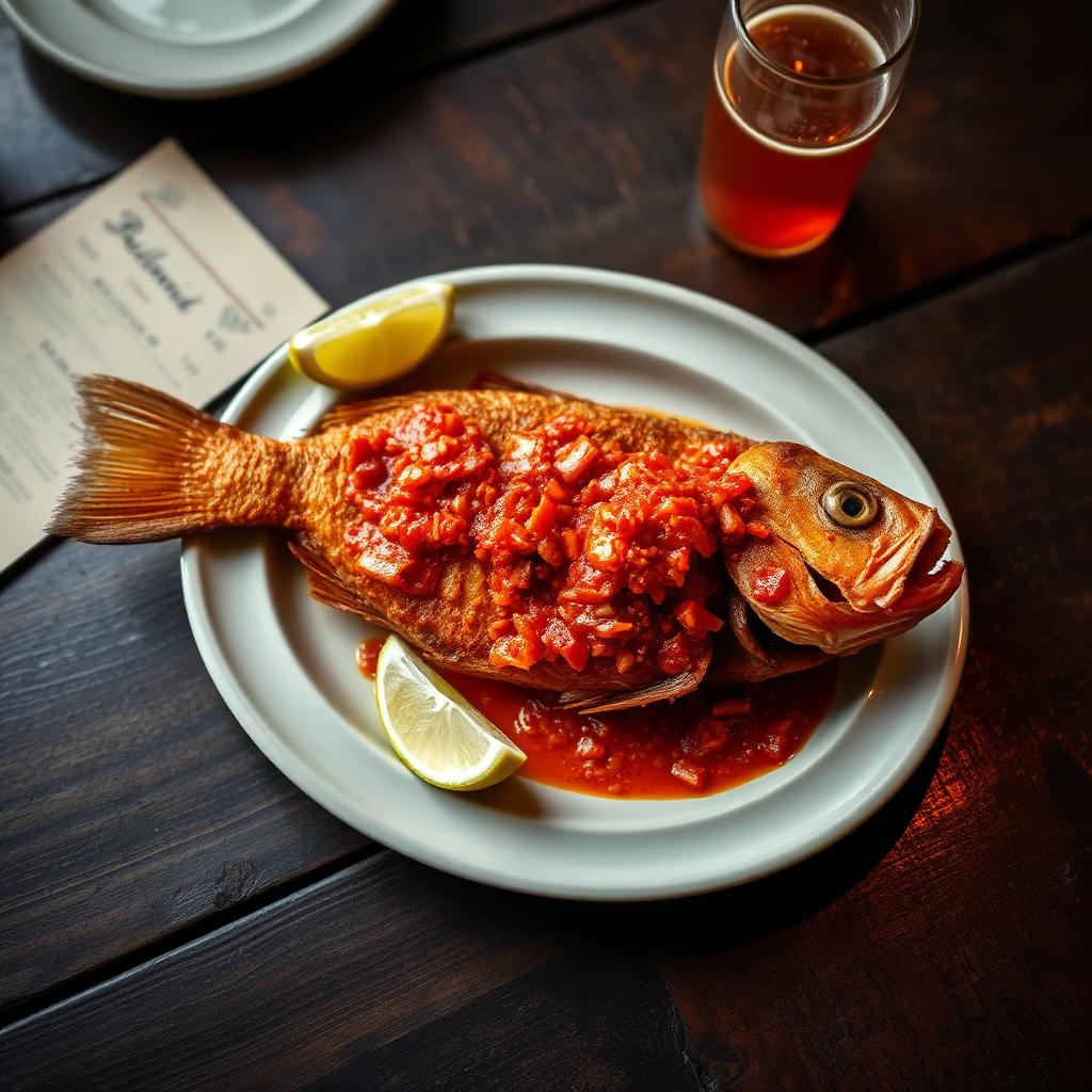 Ikan Goreng (Balado/X)